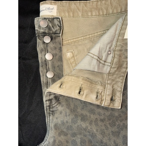 Leopard Print Gray Jeans - Picture 3 of 16